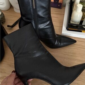 Zara Black Ankle Boots